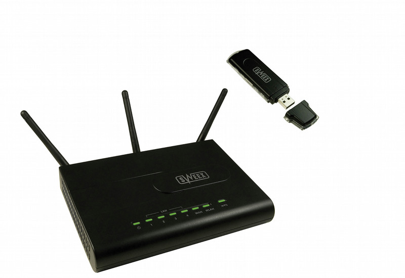 Sweex Wireless LAN Bundle 300 Mbps (LW300 + LW303)