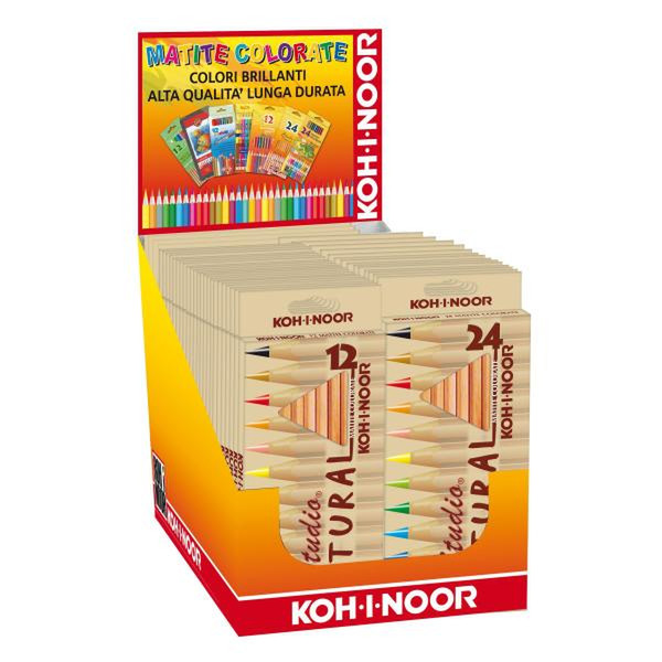 Koh-I-Noor Studio natural 40шт цветной карандаш