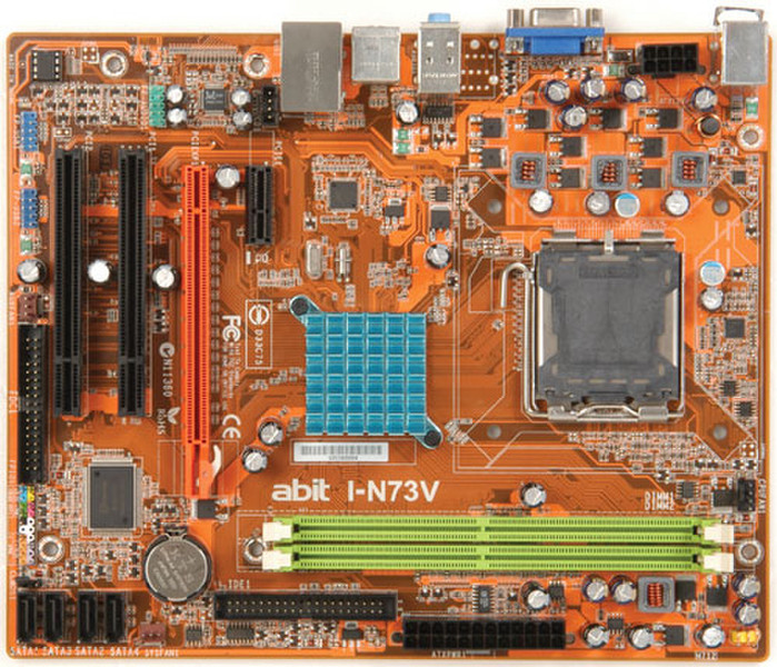 abit I-N73V Socket T (LGA 775) Micro ATX motherboard