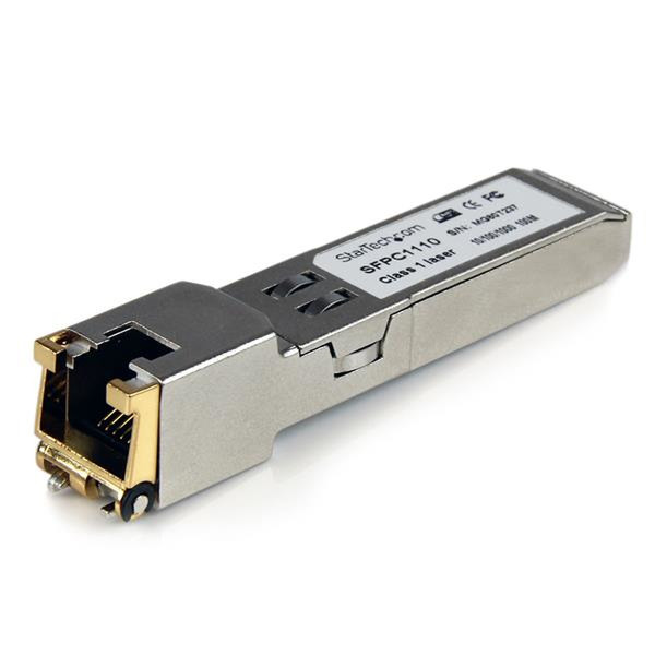 StarTech.com Cisco Compatible Gigabit RJ45 Copper SFP Transceiver Module - Mini-GBIC with Digital Diagnostics Monitoring