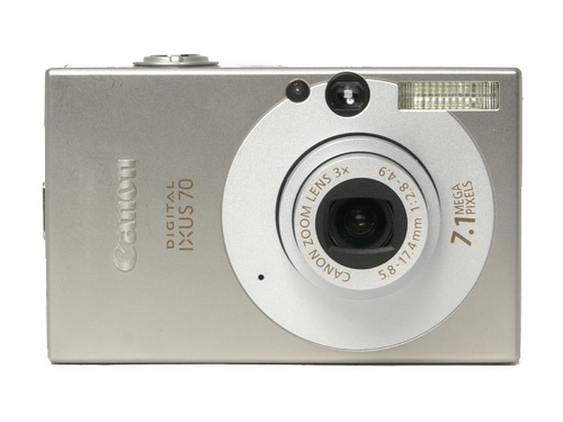 Canon Digital IXUS 70 7.1MP 1/2.5Zoll CCD Schwarz, Silber