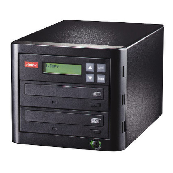 Imation CD Duplicator Black optical disc drive