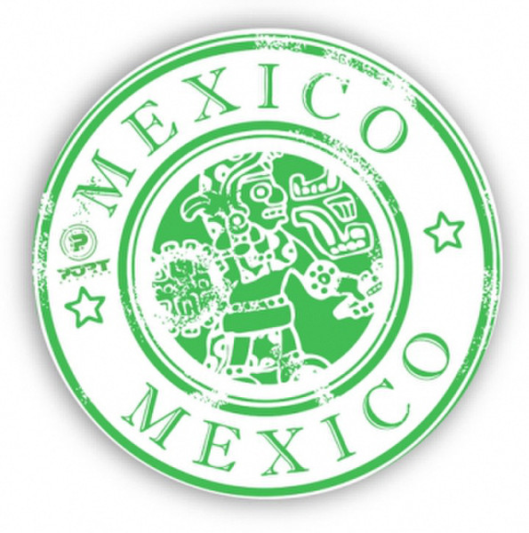 Port Designs Eco II Mexico STAMP Зеленый, Белый