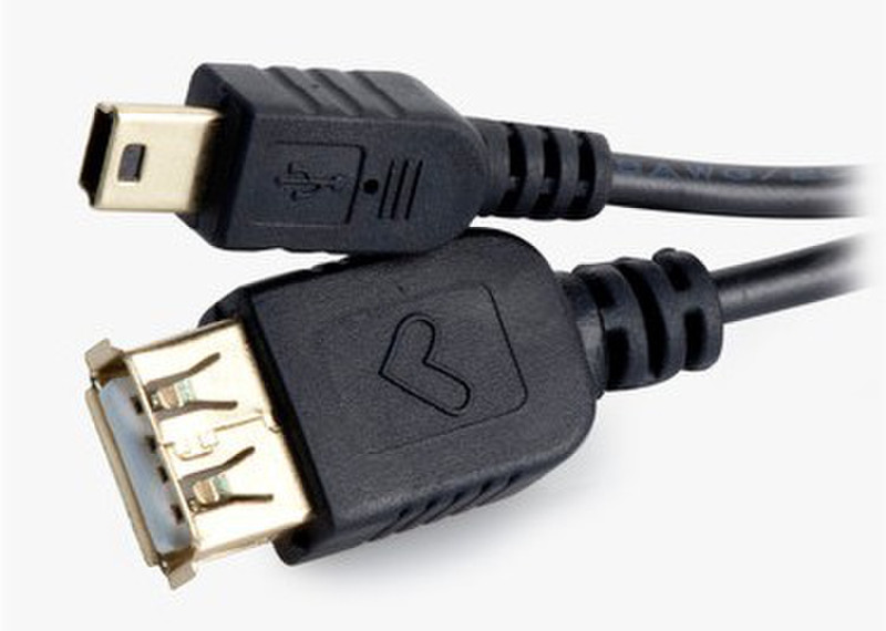 Energy Sistem 387076 0.55м Mini-USB B USB A Черный кабель USB