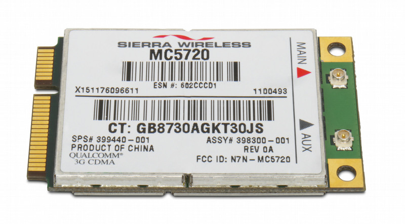 HP ev2210 1xEVDO-A Broadband Wireless Module Netzwerkkarte