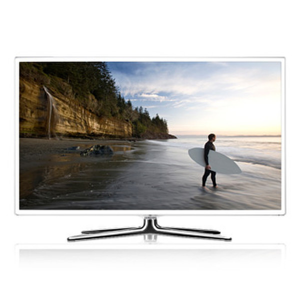 Samsung UE46ES6715U 46Zoll Full HD Smart-TV WLAN Weiß LED-Fernseher