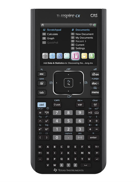 Texas Instruments TI-Nspire CX CAS Tasche Grafikrechner Schwarz