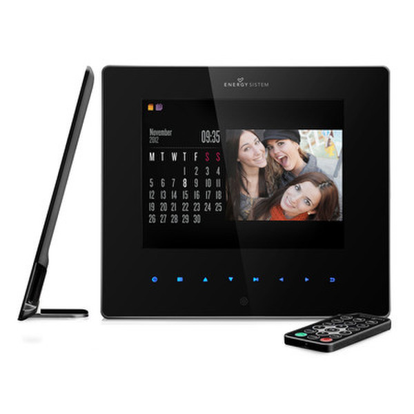 Energy Sistem 0383702 8" Black digital photo frame