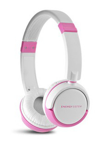 Energy Sistem DJ 310 Binaural Head-band Pink,White headset