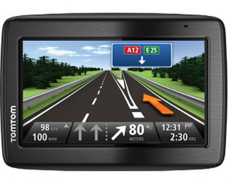 TomTom Via 130 Handheld/Fixed 4.3" LCD Touchscreen 146g Black