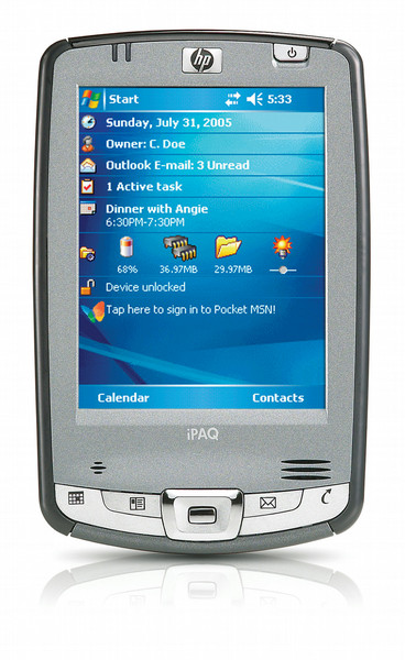 HP iPAQ hx2490c Pocket PC handheld mobile computer