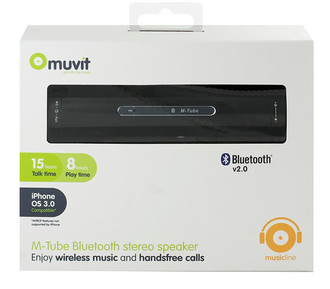 Muvit MUMTUBEBLACK docking speaker