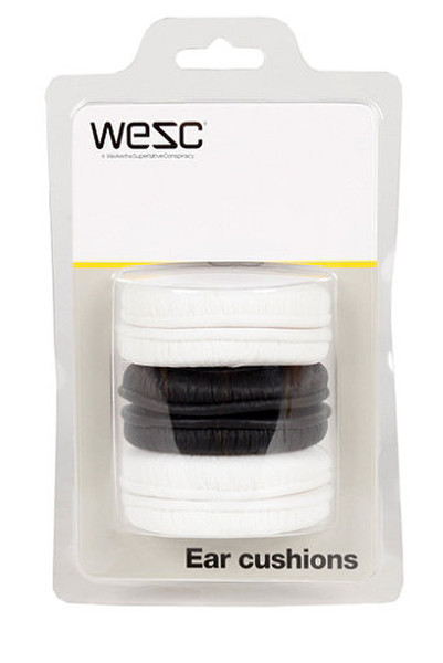 WeSC 0005335999 Черный, Белый 3 pairшт подушечки для наушников