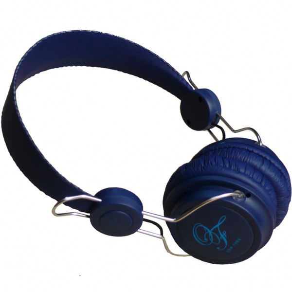 DJ Point Original Fake Cuffie Binaural Kopfband Blau Headset