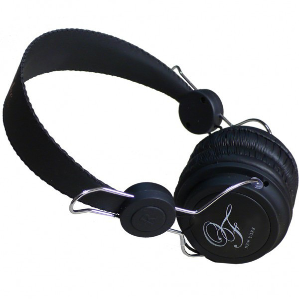 DJ Point Original Fake Cuffie Binaural Head-band Black headset