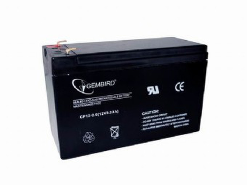 Gembird 12V, 9 Ah Plombierte Bleisäure (VRLA) 9Ah 12V USV-Batterie