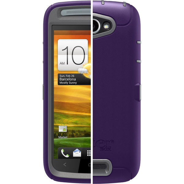 Otterbox Defender Cover case Серый, Пурпурный