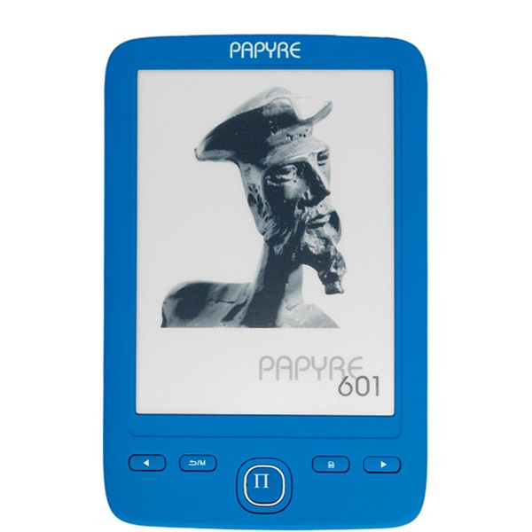 Papyre 601 6" 4GB Blue e-book reader