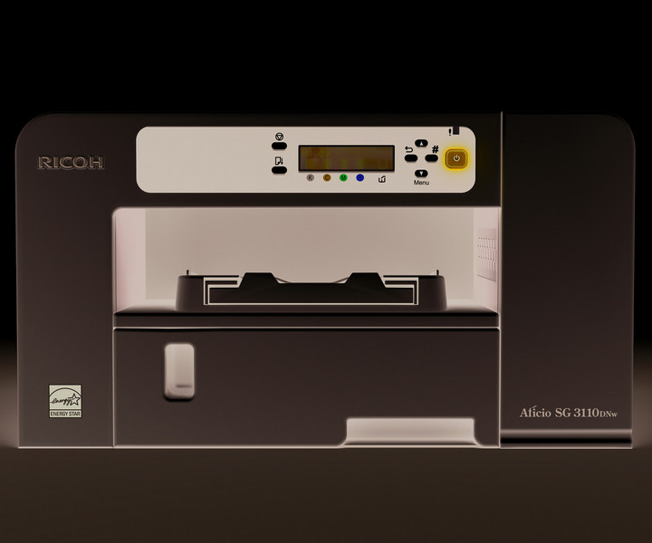Ricoh Aficio SG 3110DNw Цвет 3600 x 1200dpi A4 Wi-Fi Черный, Белый струйный принтер