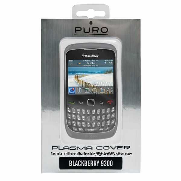 PURO Plasma Cover case Серый