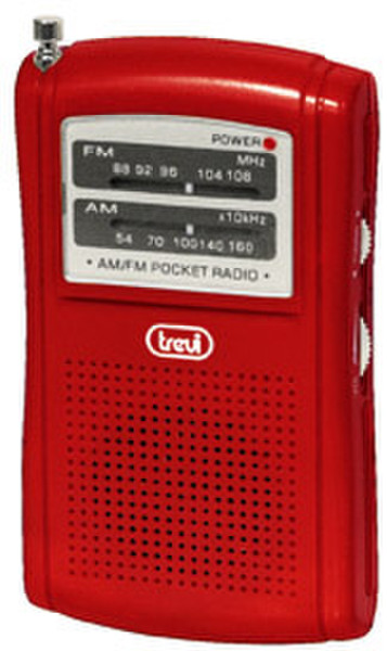 Trevi RA 722 Tragbar Rot Radio