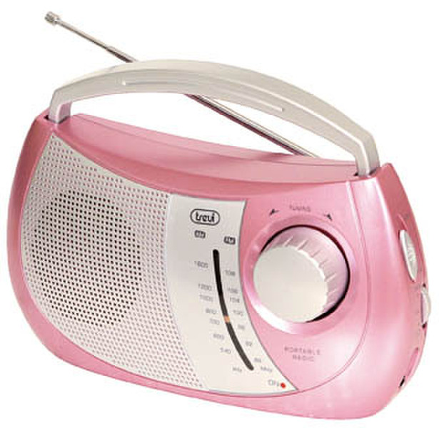 Trevi RA 764 Tragbar Pink Radio