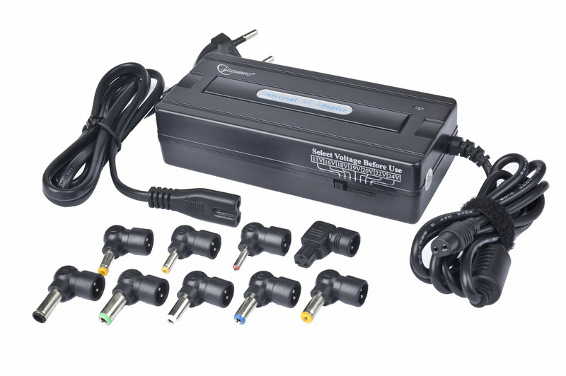 Gembird NPA-AC1-GS indoor 90W Black power adapter/inverter
