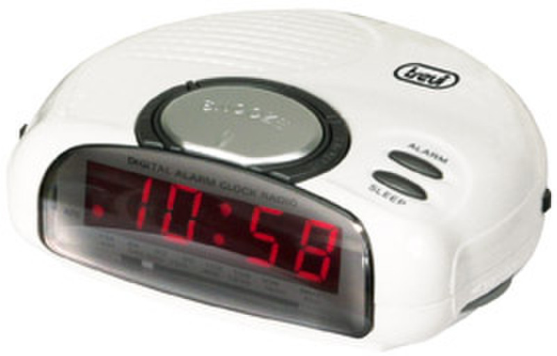 Trevi RC 822 L Uhr Weiß Radio