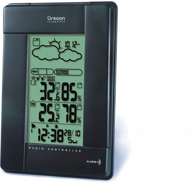 Oregon Scientific BAR388HG Black weather station