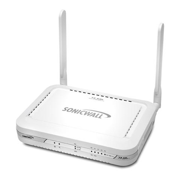 DELL SonicWALL TZ 105 Wireless-N + 1Yr TotalSecure 500Мбит/с аппаратный брандмауэр