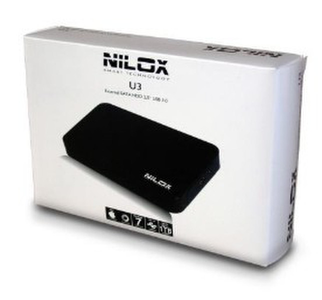 Nilox 1TB USB3.0 U3 USB Type-A 3.0 (3.1 Gen 1) 1000GB Schwarz