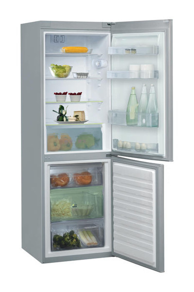 Ignis TGA340V/EG/IS freestanding 225L A+ Silver fridge-freezer