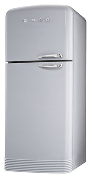 Smeg FAB50XS freestanding 362L 107L A+ Silver fridge-freezer