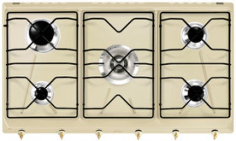 Smeg SRV896P built-in Gas Cream hob