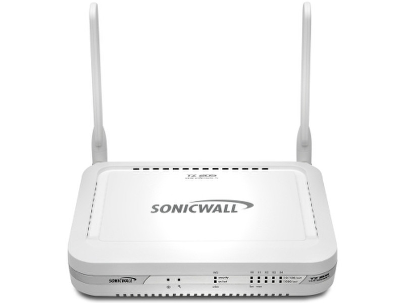 DELL SonicWALL TZ 205 Wireless-N + 1Yr TotalSecure 500Мбит/с аппаратный брандмауэр