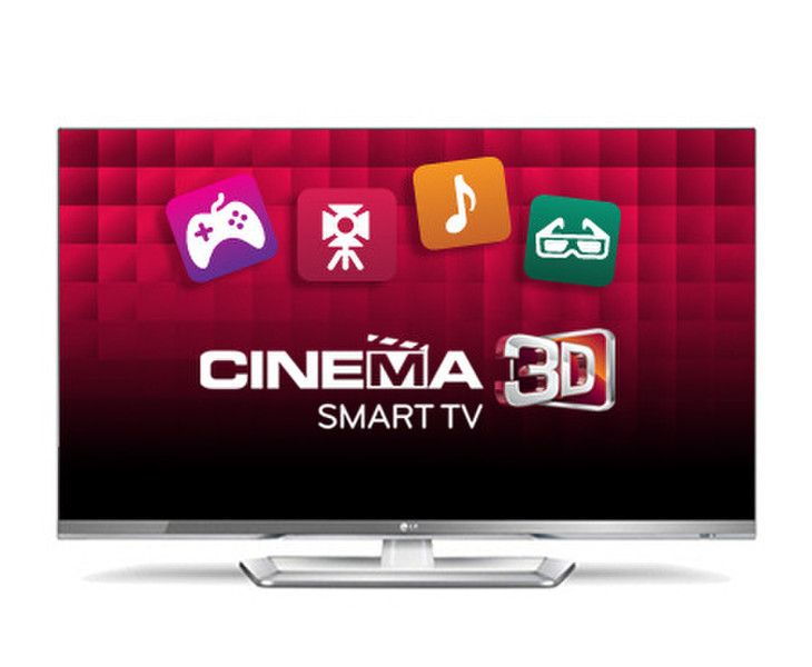 LG 42LM669T 42Zoll Full HD 3D Smart-TV WLAN Schwarz LED-Fernseher