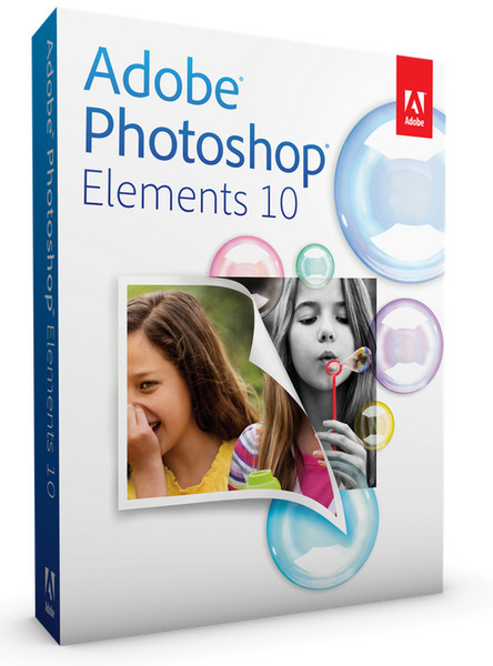 Adobe Photoshop Elements 10, 1U, Win, Mac, En