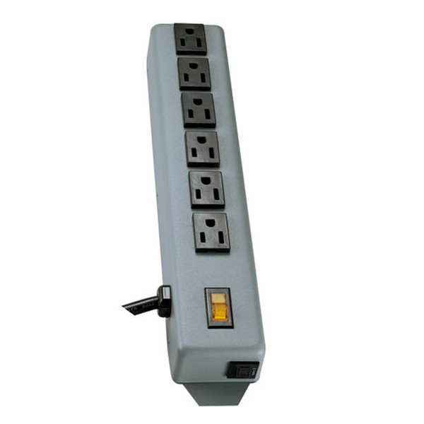 Tripp Lite 6SP 6AC outlet(s) 120V 1.8m Black surge protector