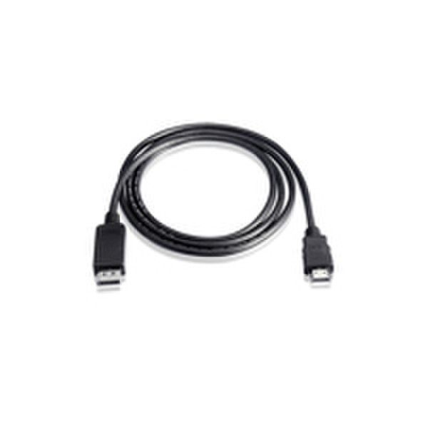 GoldX DisplayPort - HDMI 0.15m DisplayPort HDMI Black video cable adapter