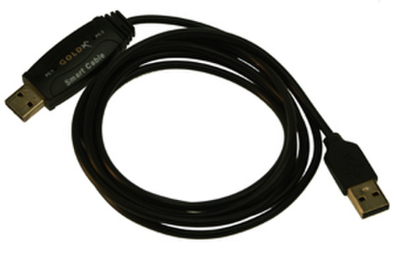 GoldX GX-SMART-KM 1.52m USB A USB A Black USB cable