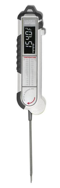 Maverick Pro-Temp Indoor/outdoor Electronic environment thermometer Grey,White