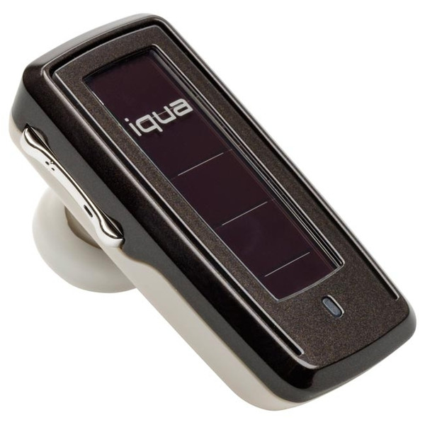 Iqua Bluetooth wireless headset BHS-603 SUN black Monaural Bluetooth Black mobile headset