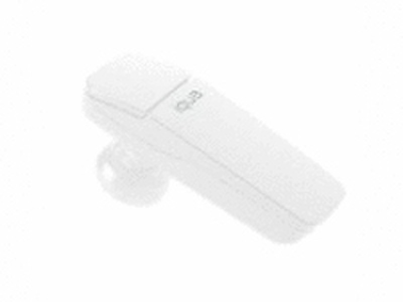 Iqua Bluetooth wireless headset BHS-303 white Монофонический Bluetooth Белый гарнитура мобильного устройства