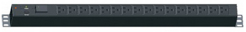 iStarUSA WA-PD016 16AC outlet(s) Black surge protector