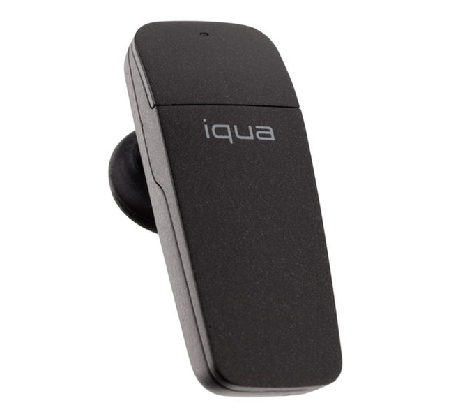 Iqua Bluetooth wireless headset BHS-303 black Monaural Bluetooth Black mobile headset
