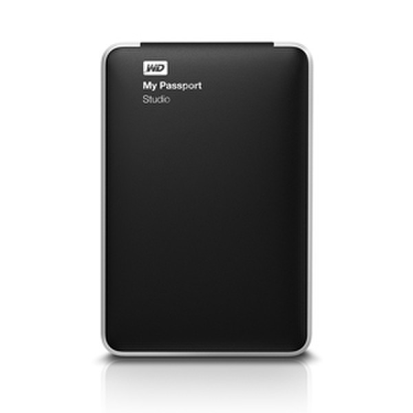 Western Digital 2TB My Passport Studio FireWire 800/USB 2.0 2.0 2000GB Schwarz, Silber