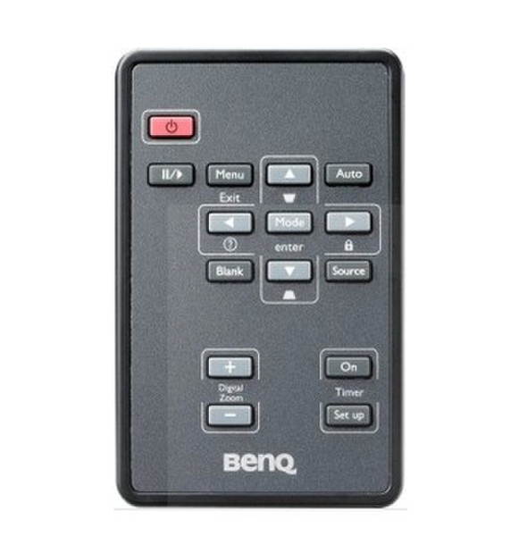 Benq SKU-MS500/MX501-001 IR Wireless Push buttons Black remote control