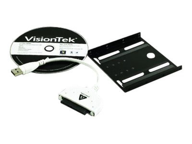 VisionTek Universal SSD install Kit HDD duplicator Schwarz, Weiß