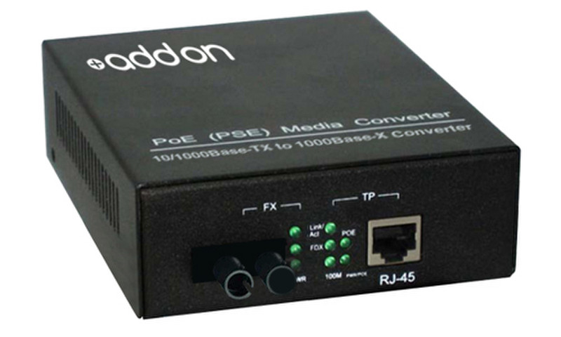 Add-On Computer Peripherals (ACP) 1000Base-TX(RJ45) to 1000Base-XD(ST), 1550/1310nm