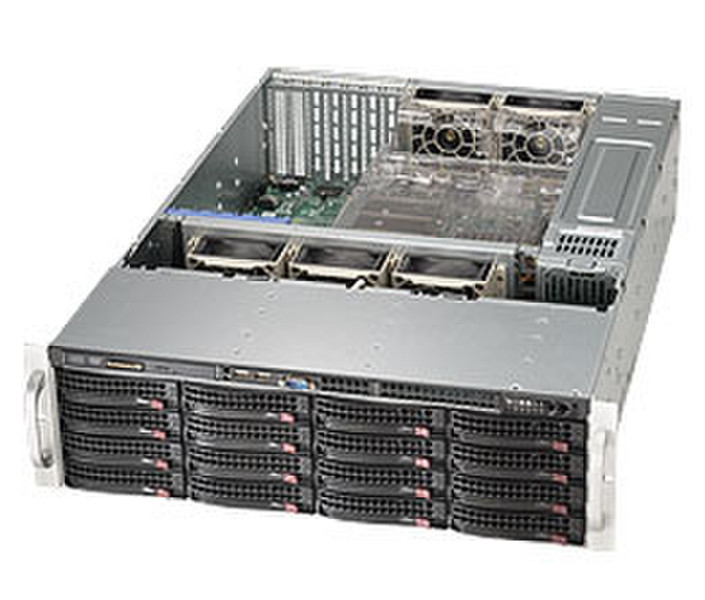 Supermicro SuperChassis 836BE26-R920B Rack 920W Black